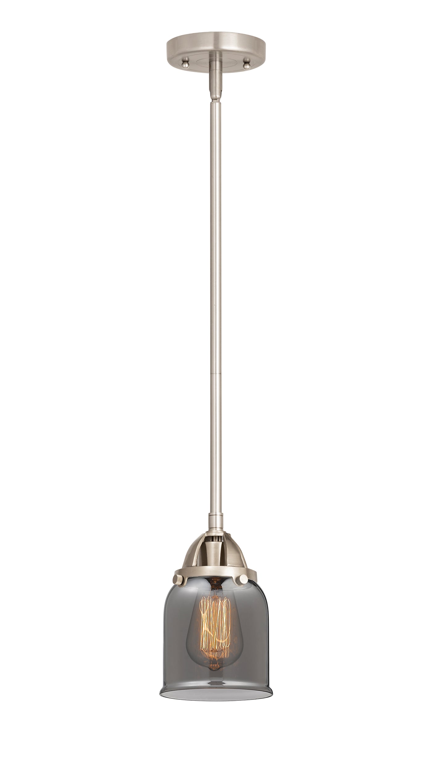 Nouveau 2 Mini Pendant Antique Copper Brass