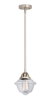 Nouveau 2 Mini Pendant Antique Copper Brass