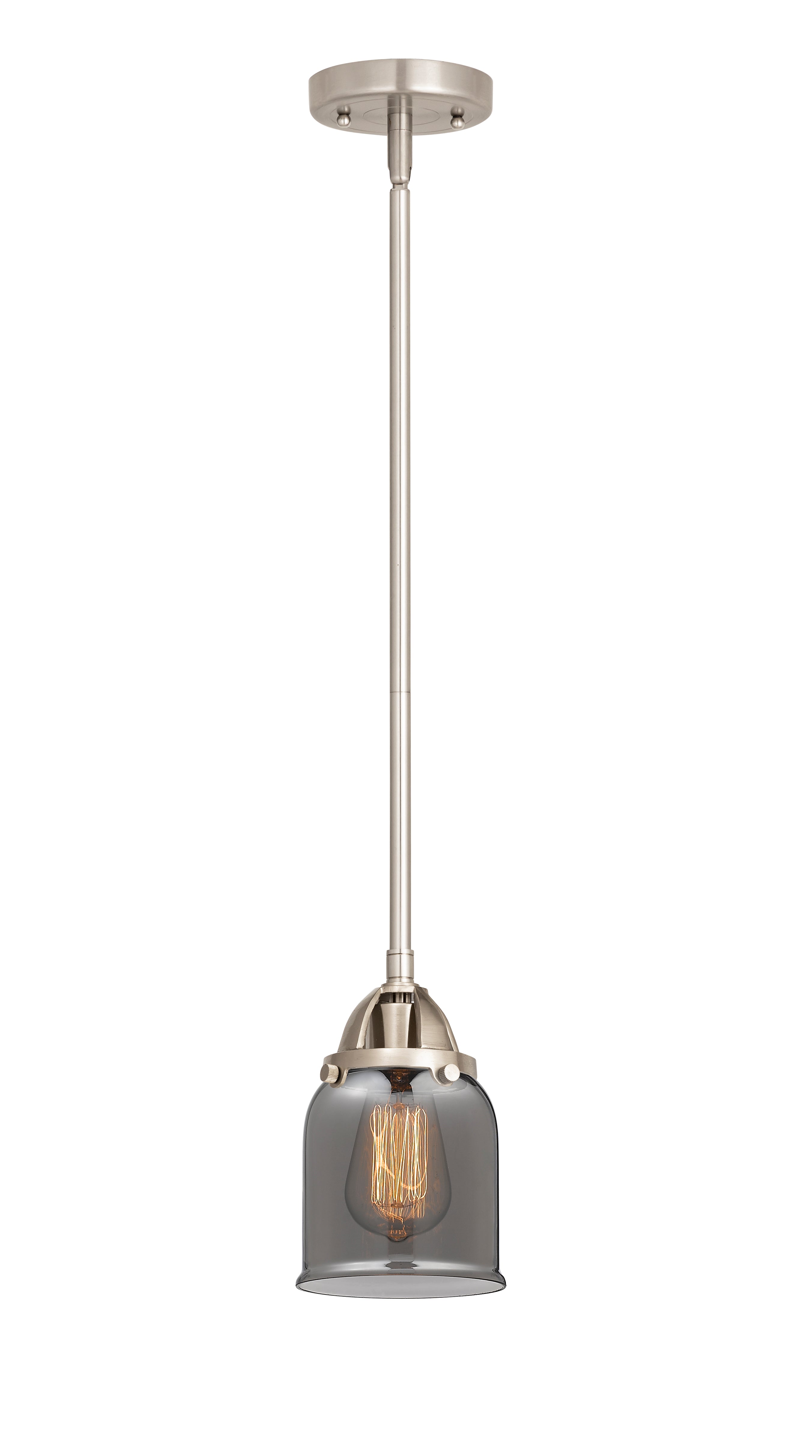 Nouveau 2 Mini Pendant Antique Copper Brass