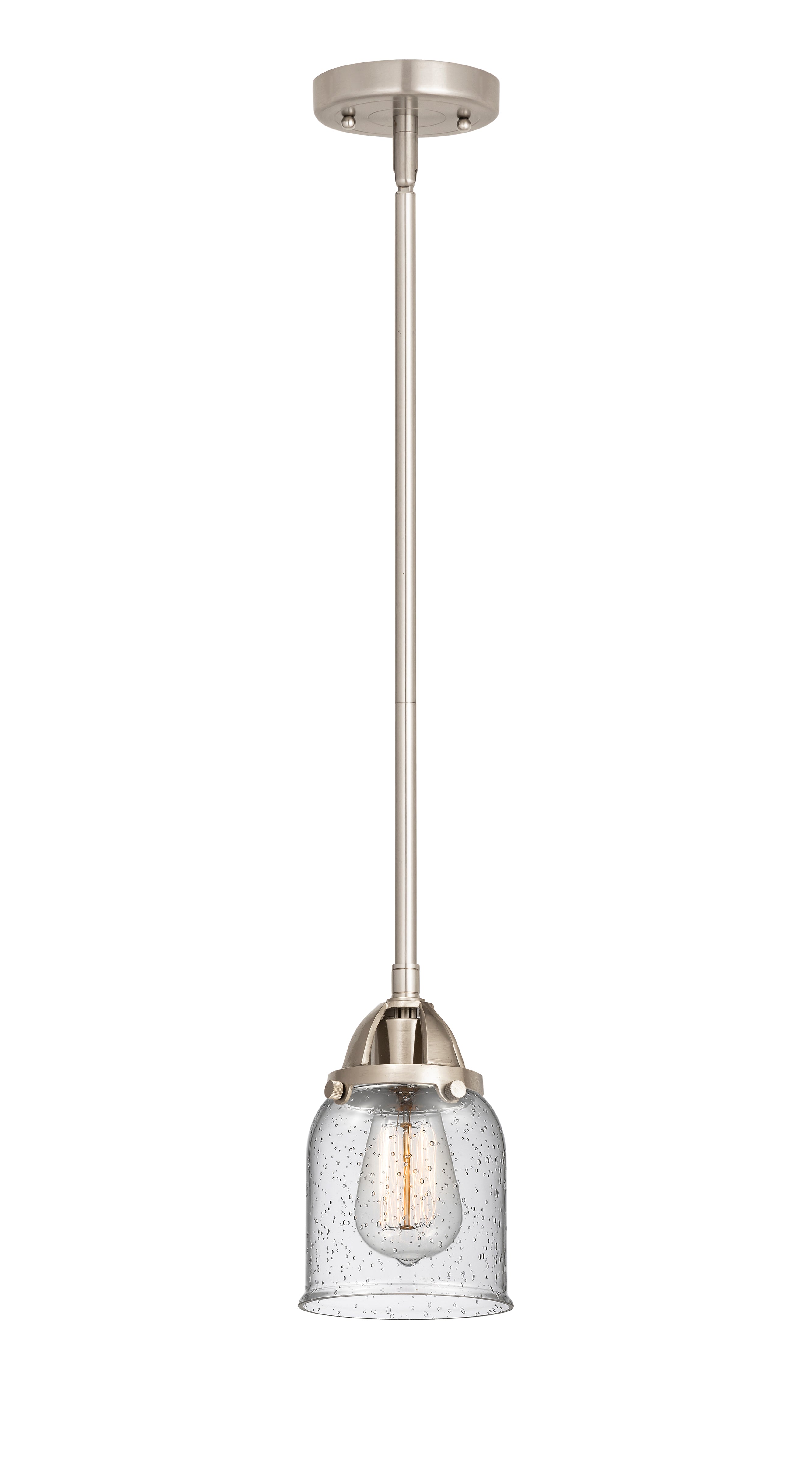 Nouveau 2 Mini Pendant Antique Copper Brass