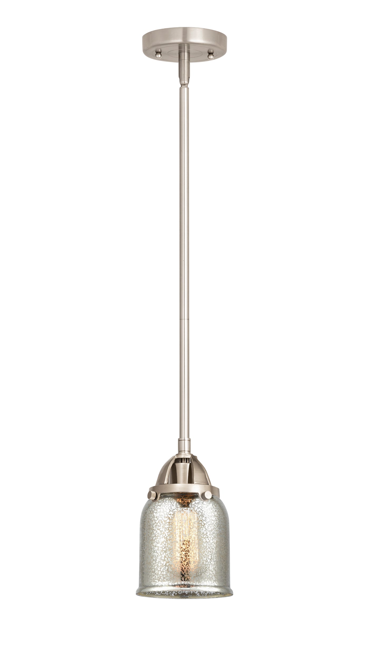 Nouveau 2 Mini Pendant Antique Copper Brass