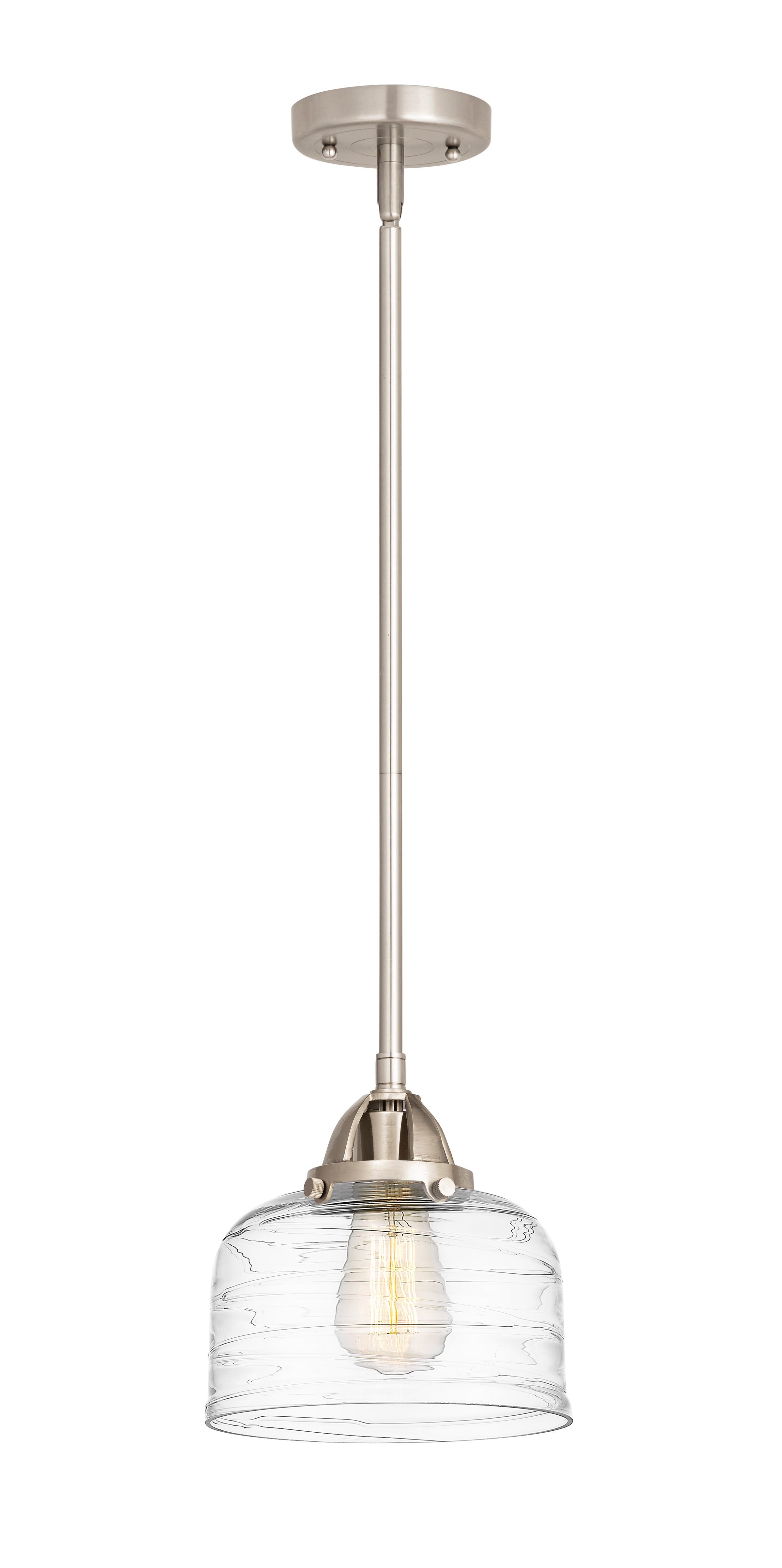 Nouveau 2 Mini Pendant Antique Copper Brass