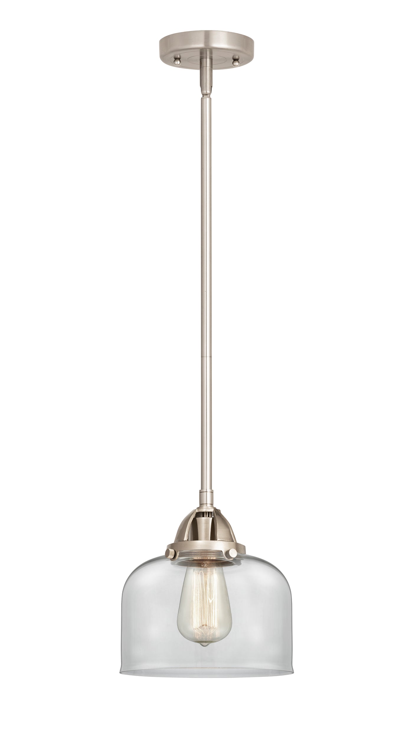 Nouveau 2 Mini Pendant Antique Copper Brass