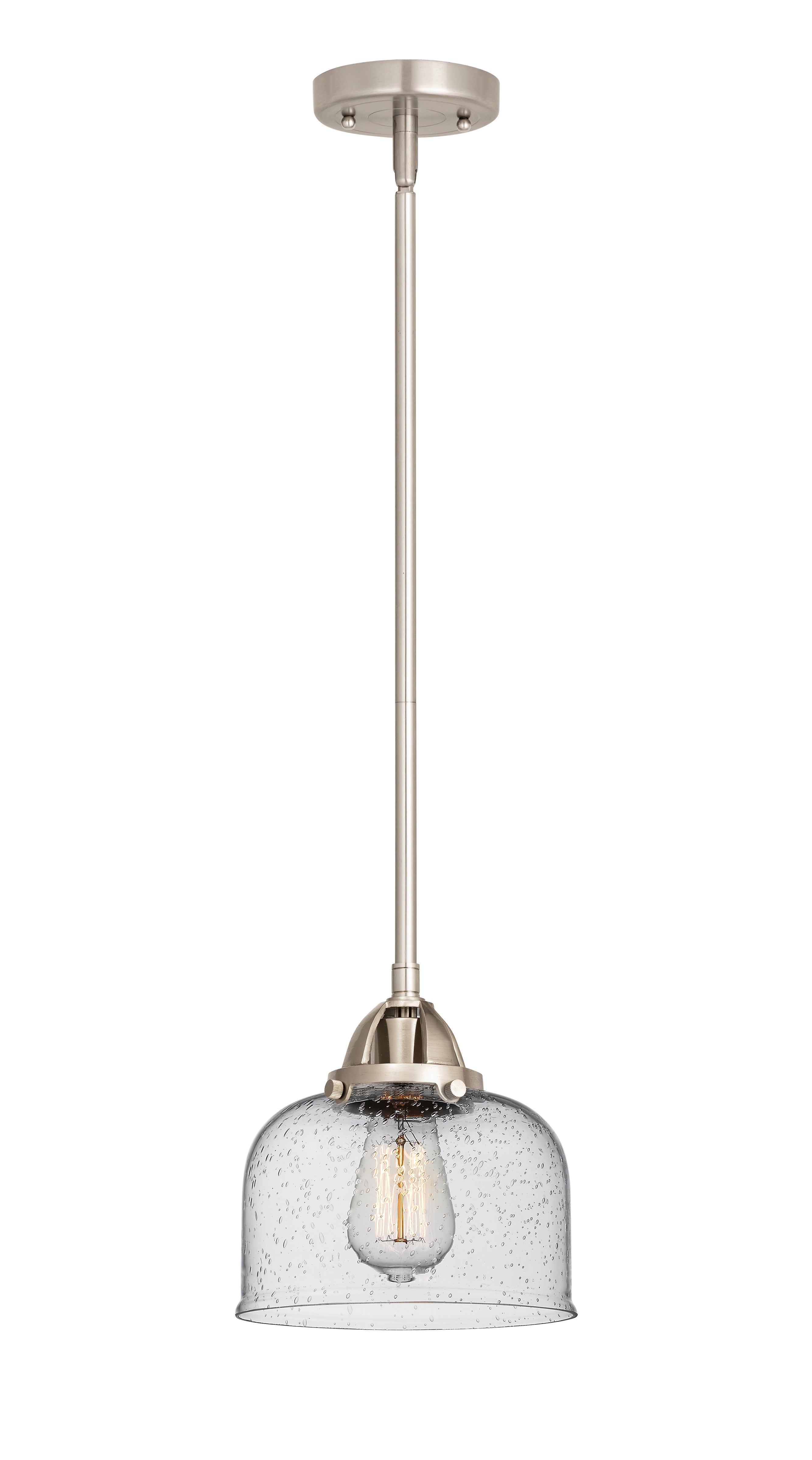 Nouveau 2 Mini Pendant Antique Copper Brass