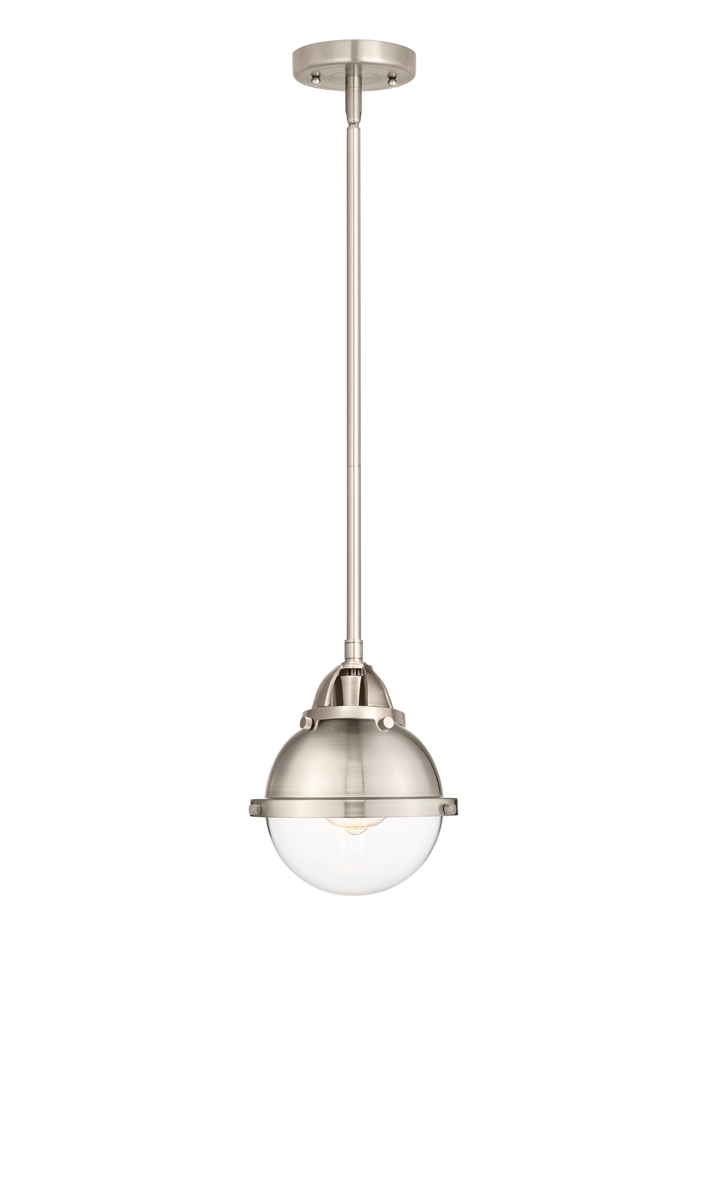 Nouveau 2 Mini Pendant Brushed Brass Finish