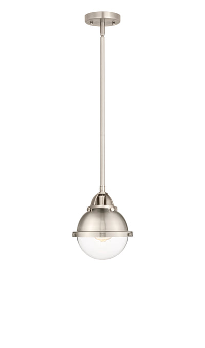Nouveau 2 Mini Pendant Brushed Brass Finish