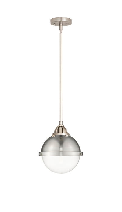 Nouveau 2 Mini Pendant Black Antique Brass