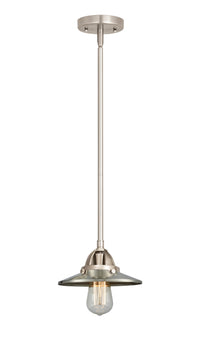 Nouveau 2 Mini Pendant 8 Inch Antique Copper