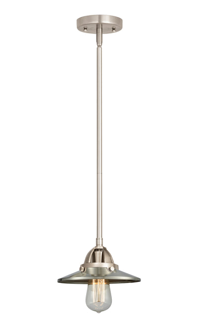Nouveau 2 Mini Pendant 8 Inch Antique Copper