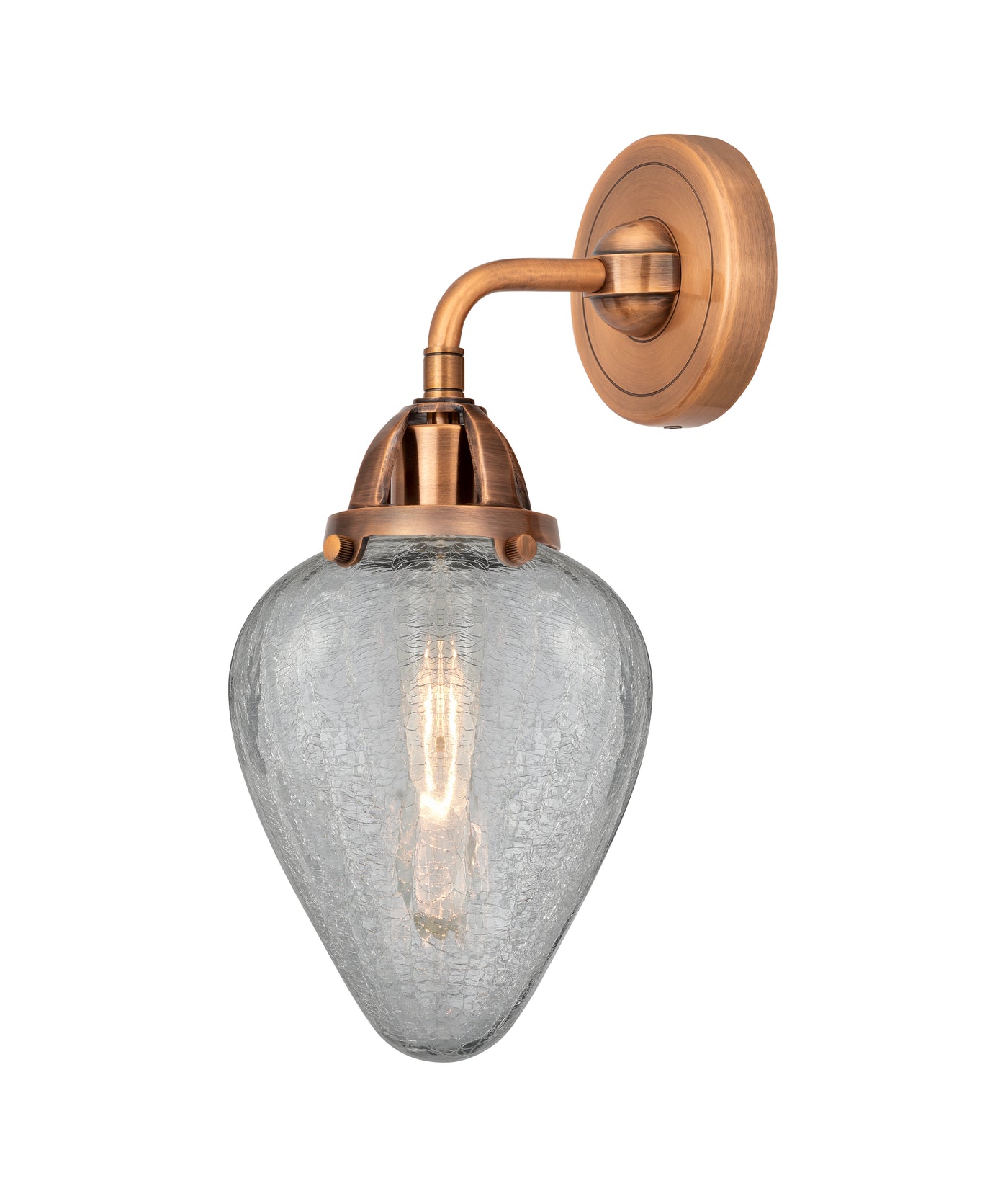 Nouveau 2 Sconce Cast Brass Finish