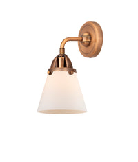 Nouveau 2 Sconce Cast Brass Industrial Style