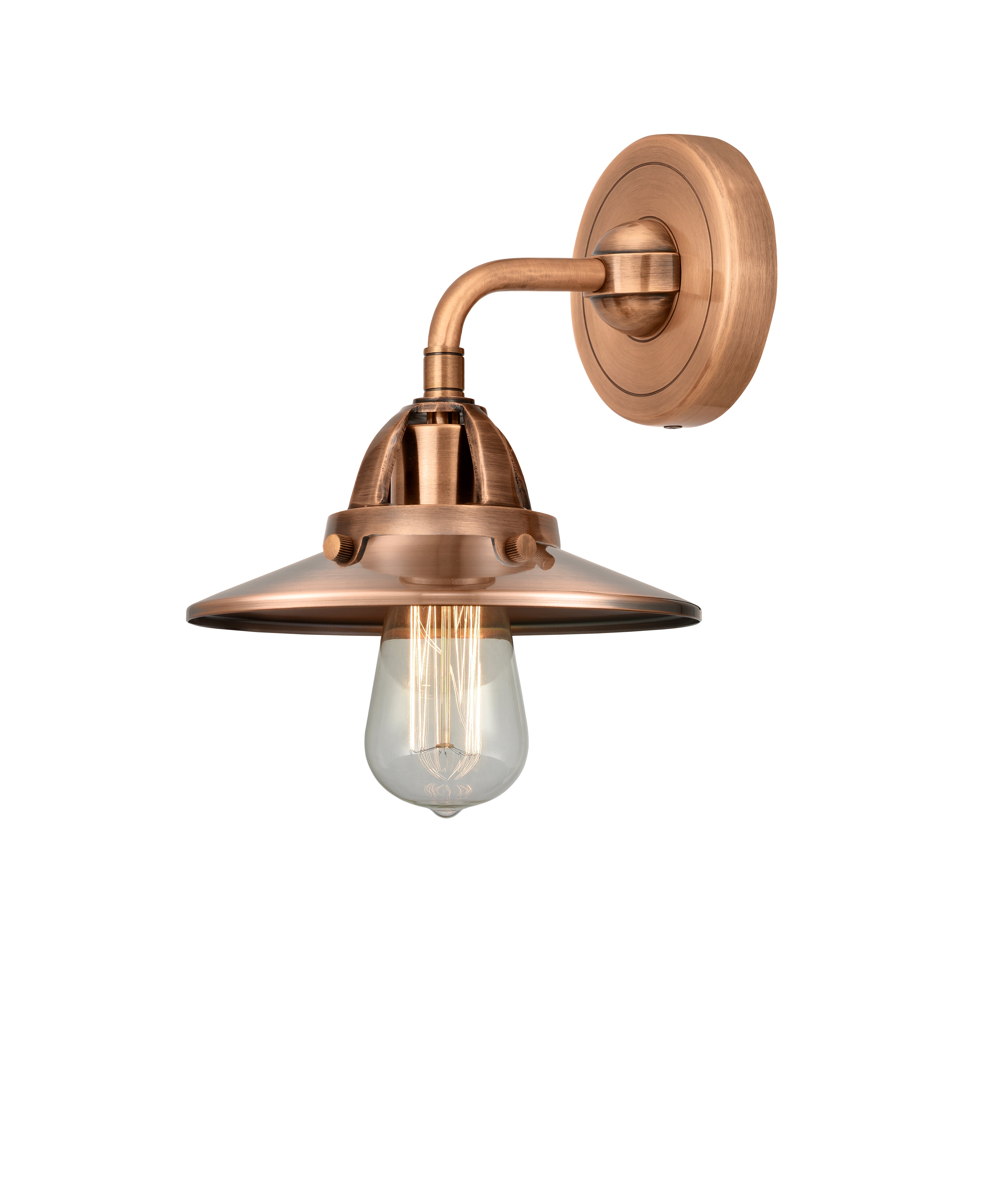 Nouveau 2 Sconce Cast Brass 2 Lights
