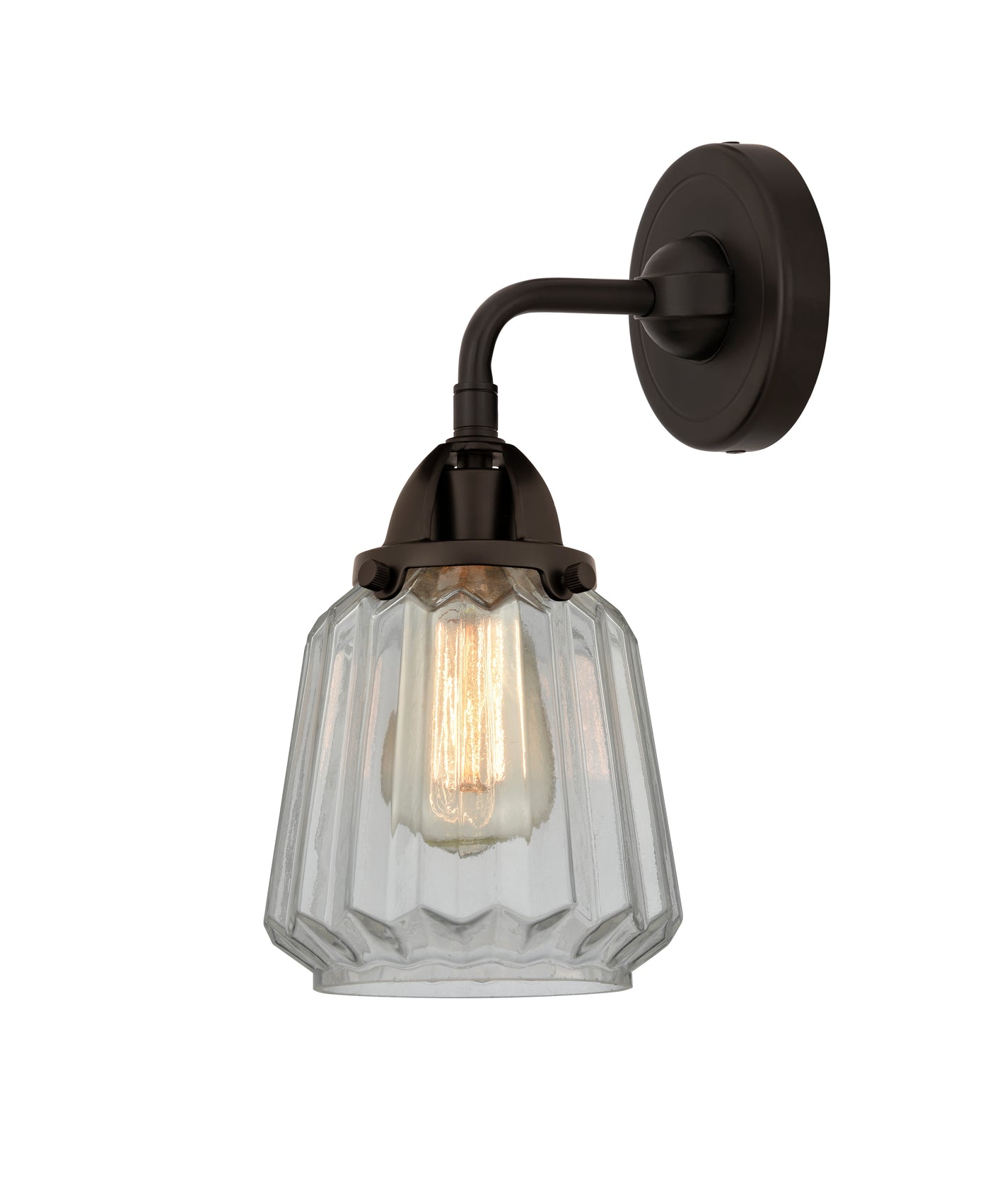 Nouveau Bath Vanity Light Cast Brass Finish