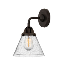 Nouveau 2 Sconce Glass Cast Brass
