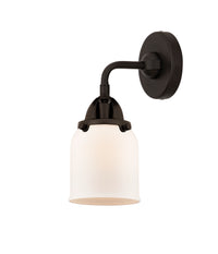 Nouveau 2 Sconce Cast Brass Glass