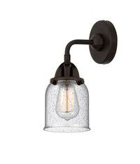 Nouveau 2 Sconce Cast Brass Glass