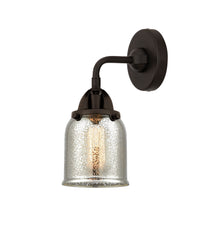 Nouveau 2 Sconce Cast Brass Glass