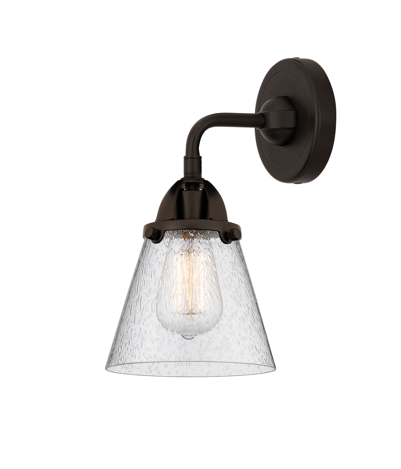 Nouveau 2 Sconce Cast Brass Industrial Style