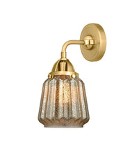Nouveau Bath Vanity Light Cast Brass Finish