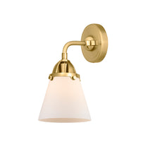 Nouveau 2 Sconce Cast Brass Industrial Style