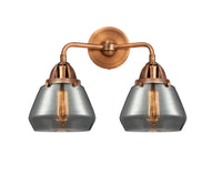 Nouveau 2 Bath Vanity Light Cast Brass
