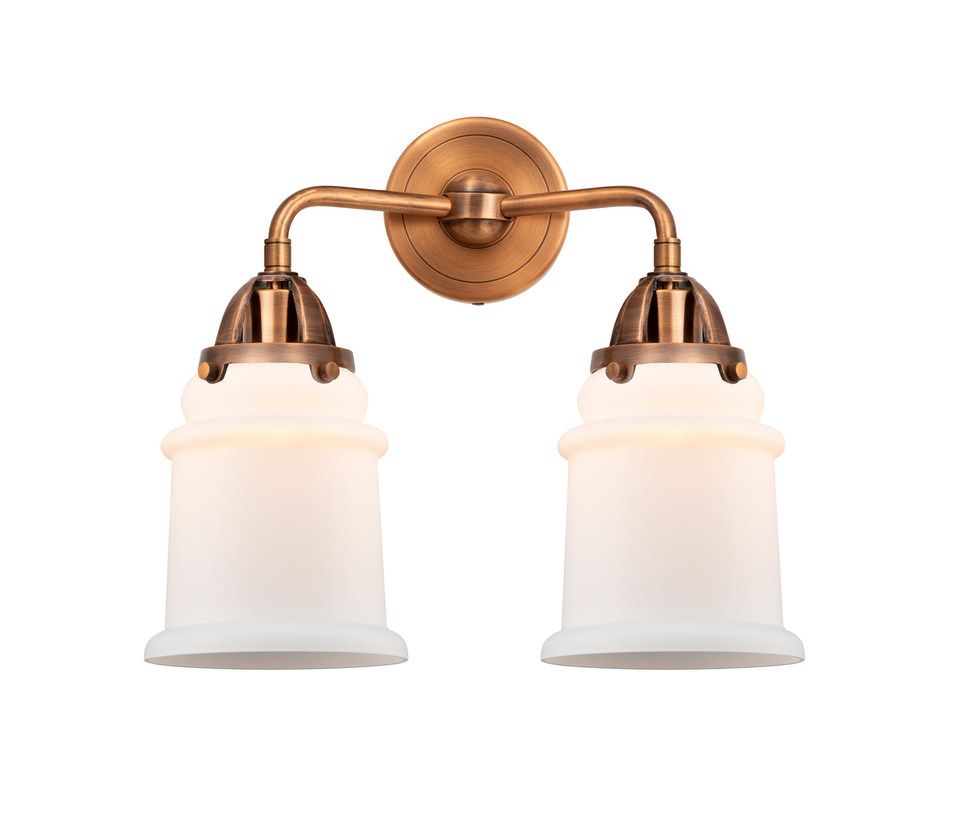 Nouveau 2 Bath Vanity Light Cast Brass