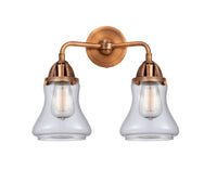 Nouveau 2 Bath Vanity Light Cast Brass