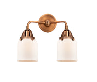Nouveau 2 Bath Vanity Light Cast Brass