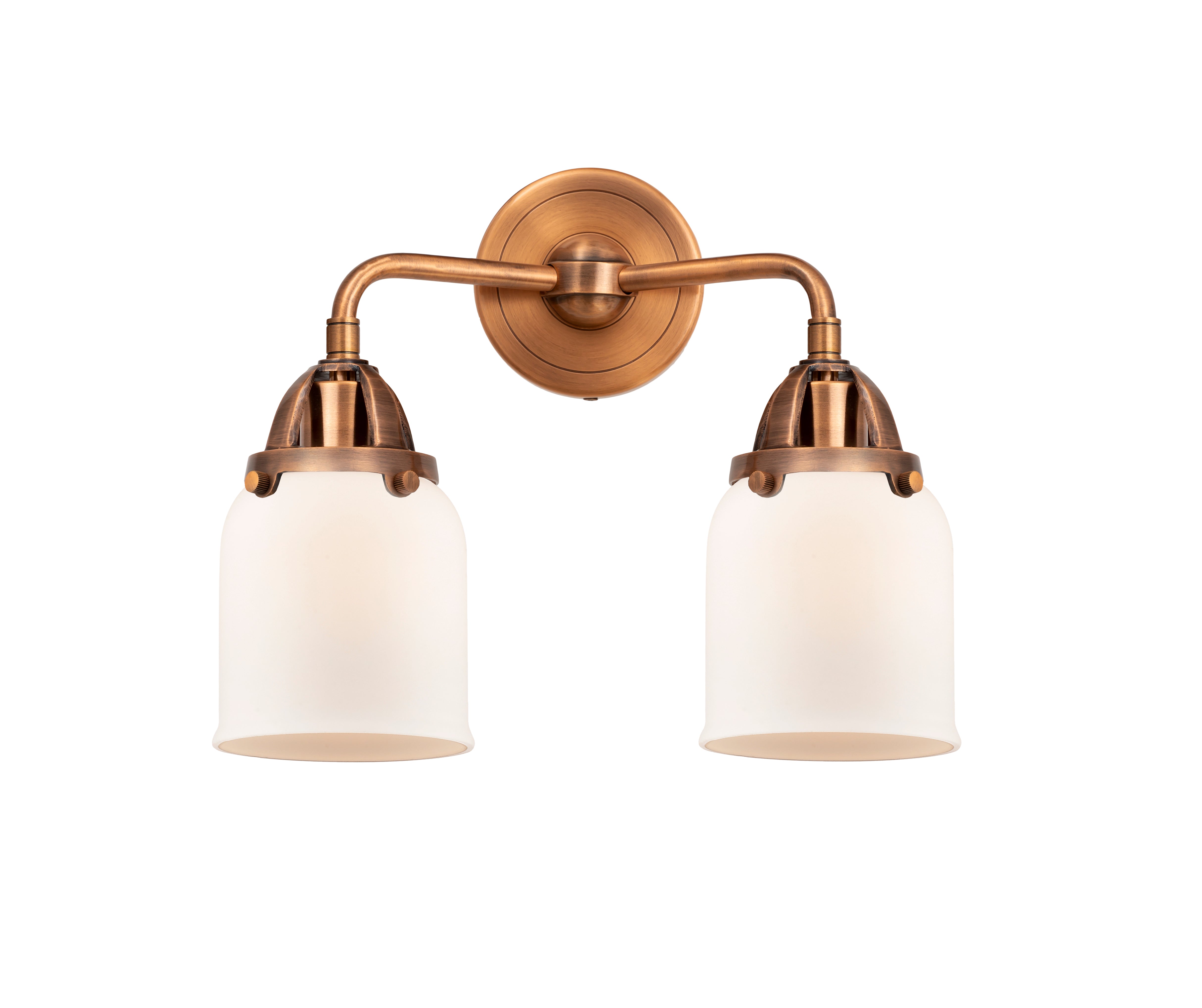Nouveau 2 Bath Vanity Light Cast Brass