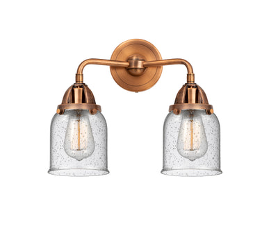 Nouveau 2 Bath Vanity Light Cast Brass