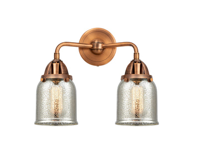 Nouveau 2 Bath Vanity Light Cast Brass