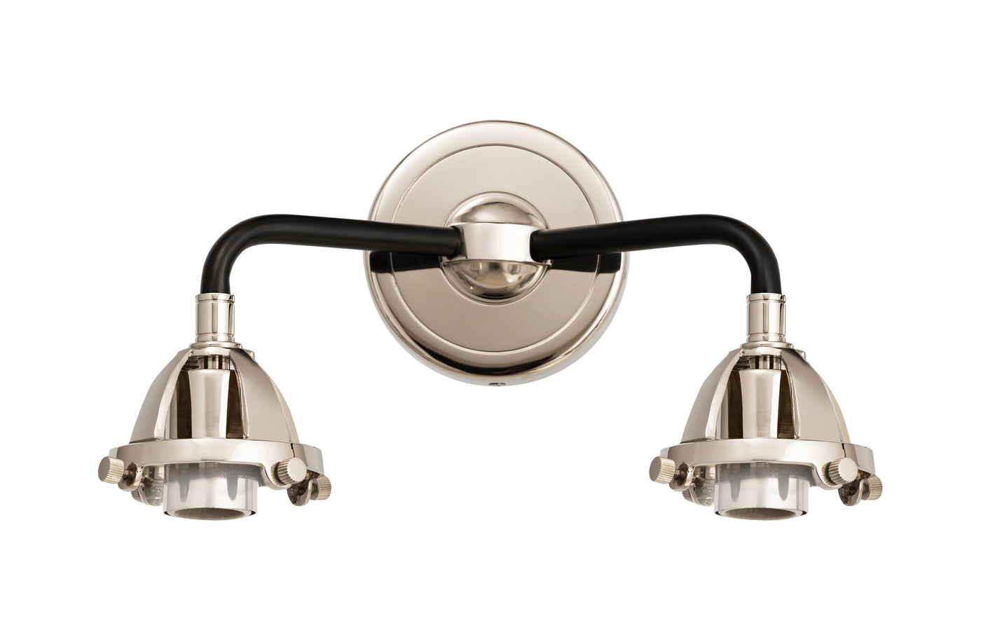 Nouveau 2 Sconce Cast Brass Dimmable