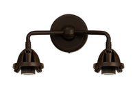 Nouveau 2 Sconce Cast Brass Dimmable