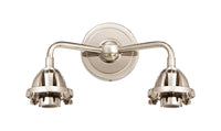 Nouveau 2 Sconce Cast Brass Dimmable