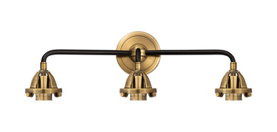 Nouveau 2 Bath Vanity Light Cast Brass
