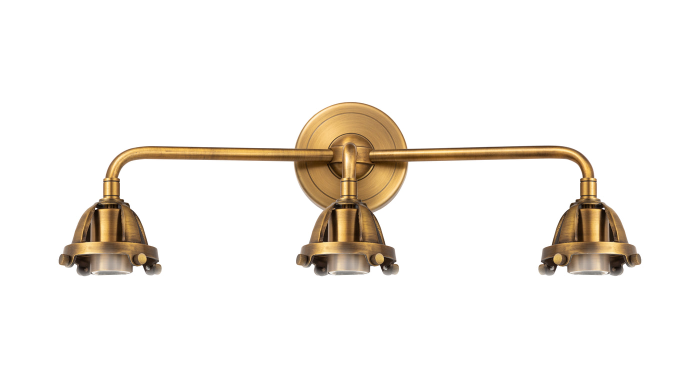 Nouveau 2 Bath Vanity Light Cast Brass