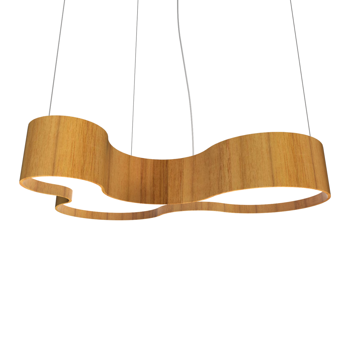 7.87'' Minimalist Organic LED Accord Pendant Light