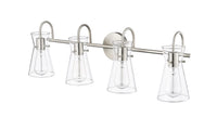 30.7'' Camellia Brushed Nickel 4 Light Bath Vanity
