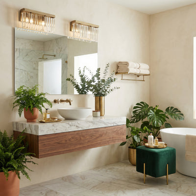 Social Club 1 Light Bath Wall sconce
