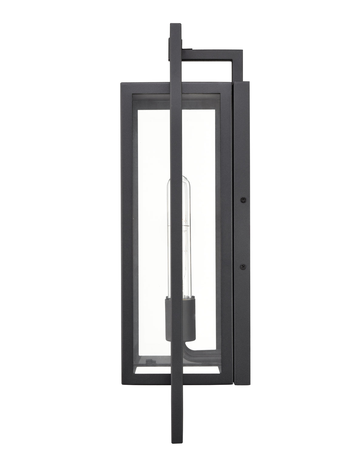 8.4'' Agatha Textured Black 2 Light Wall Sconce
