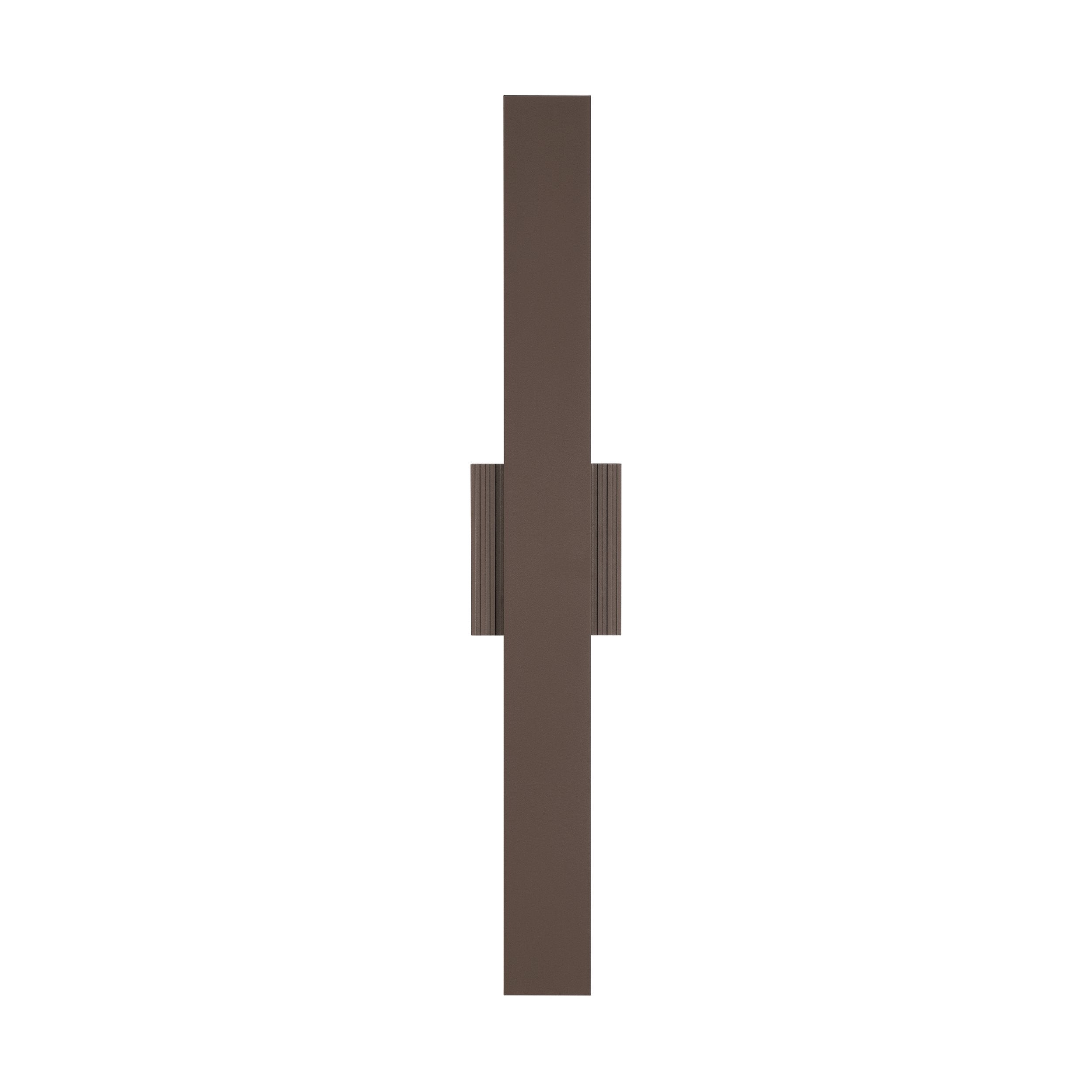 Jacks 36-inch Architectural Bronze 5CCT LED Exterior Wall Sconce