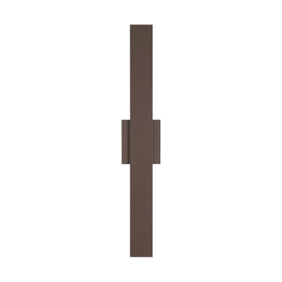 Jacks 36-inch Architectural Bronze 5CCT LED Exterior Wall Sconce