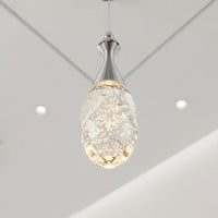 Dior LED Down Mini Chrome Pendant Light