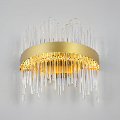 Genevieve 12 Inch Gold Wall Sconce