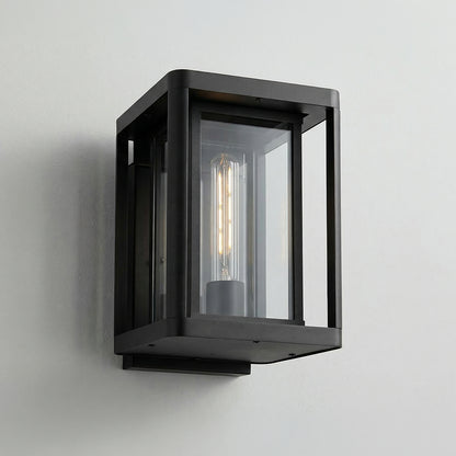 Mulvane 1 Light Black Outdoor Wall Light