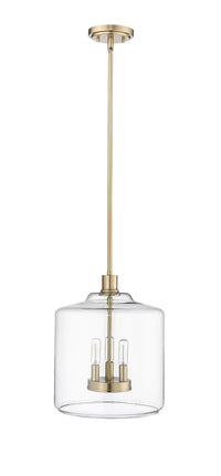 14.5'' Asheville Modern Gold 3 Light Pendant