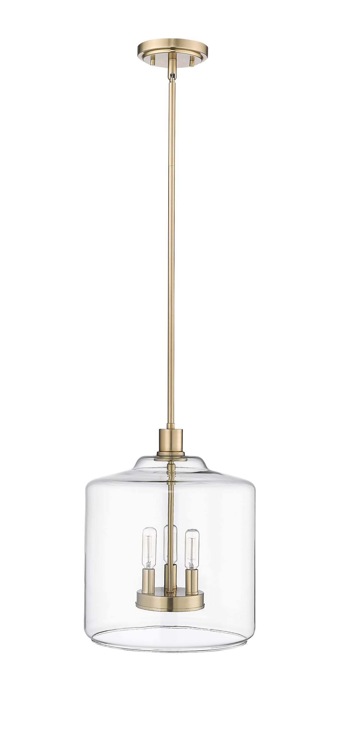 14.5'' Asheville Modern Gold 3 Light Pendant