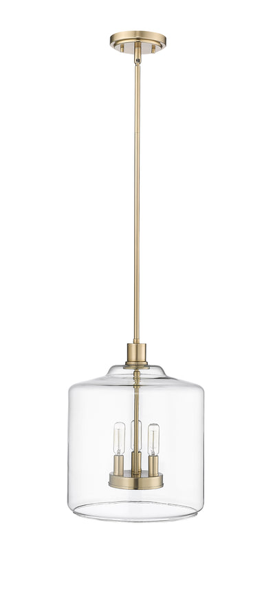 14.5'' Asheville Modern Gold 3 Light Pendant