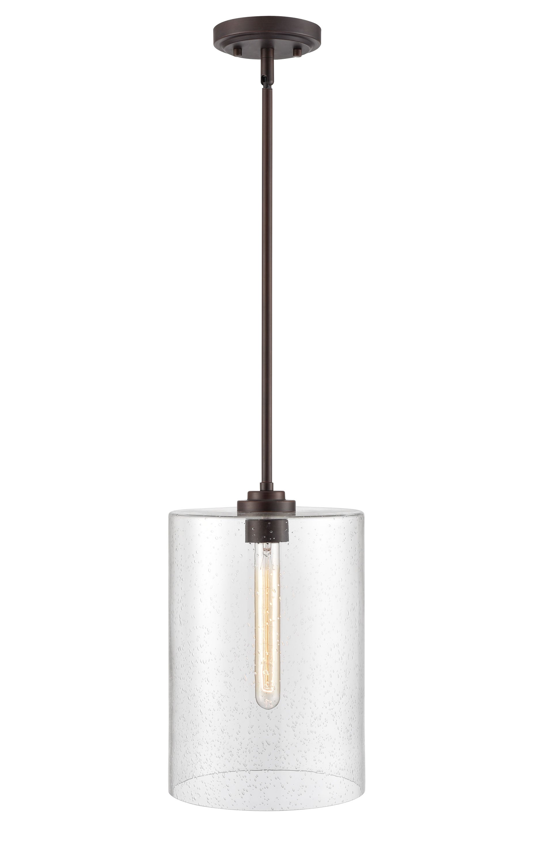 14'' Moven Rubbed Bronze 1 Light Mini Pendant