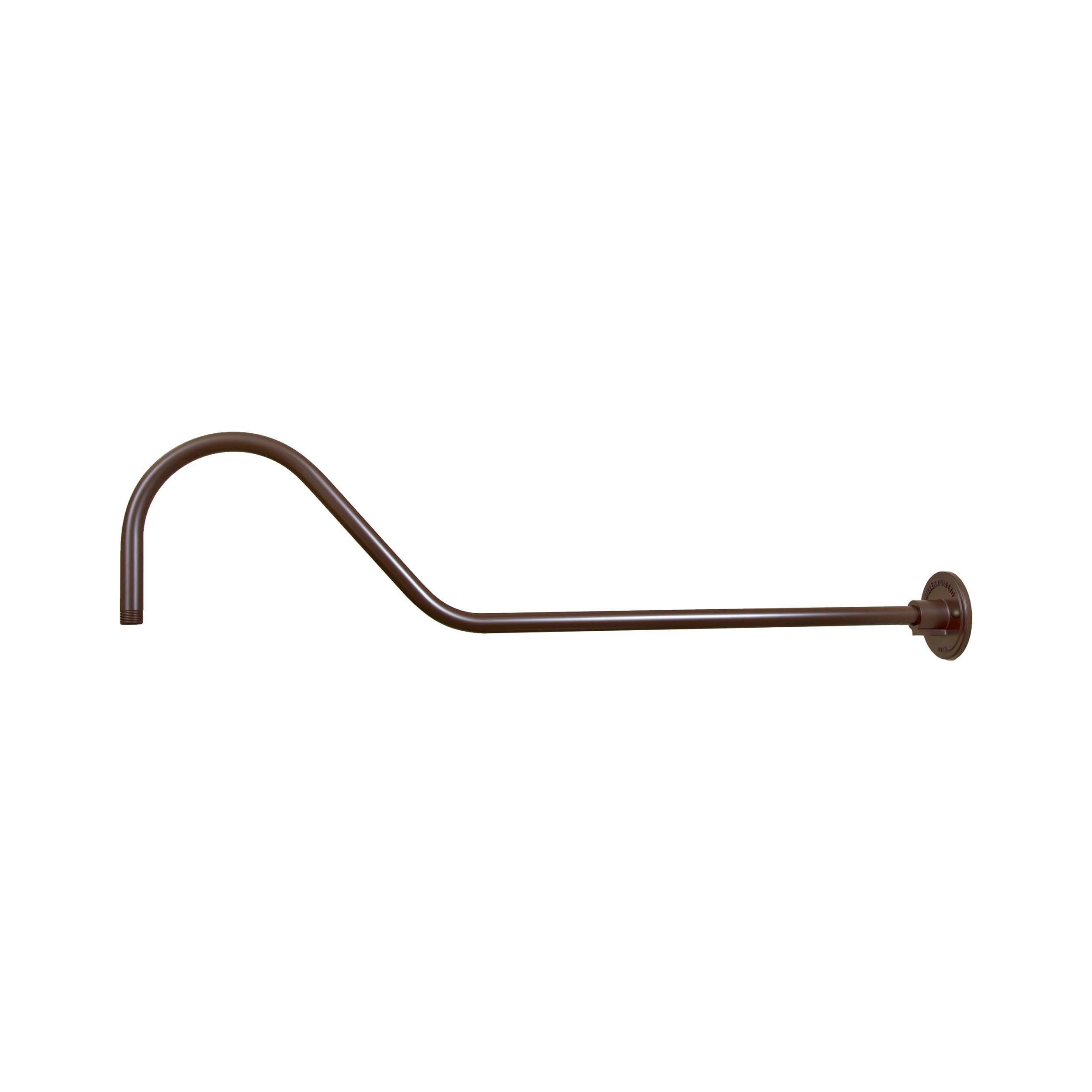 11.5-inch R Series Architectural Bronze Gooseneck Arm